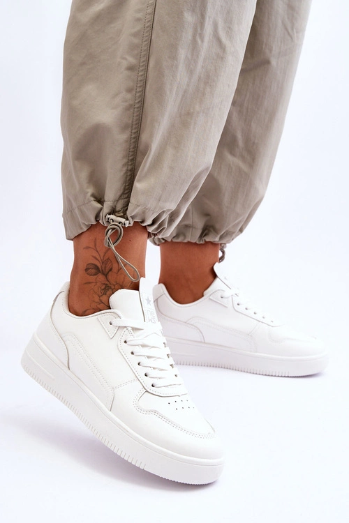 Damskie Klasyczne Sportowe Buty Białe Juliano