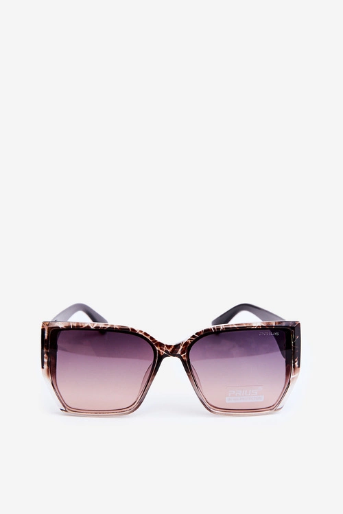 Okulary Przeciwsłoneczne Damskie Z Filtrem UV Brązowe