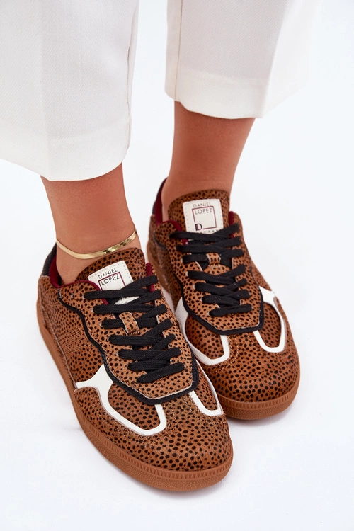 Sneakersy Damskie Daniel Lopez Just Dare SS2D4016 Camel