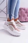 Sportowe Damskie Buty Różowe Mindley