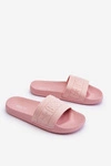 Damskie Modne Klapki Big Star LL274A157 Jasnoróżowe