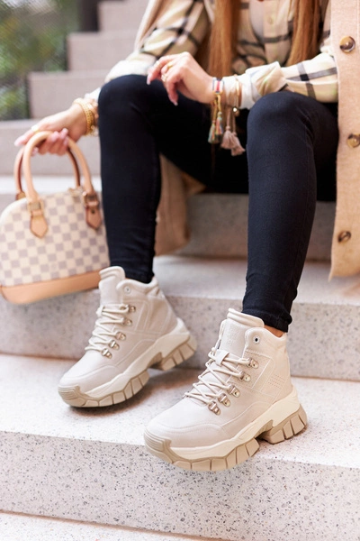 Buty Trekkingowe Big Star II274331 Beżowe