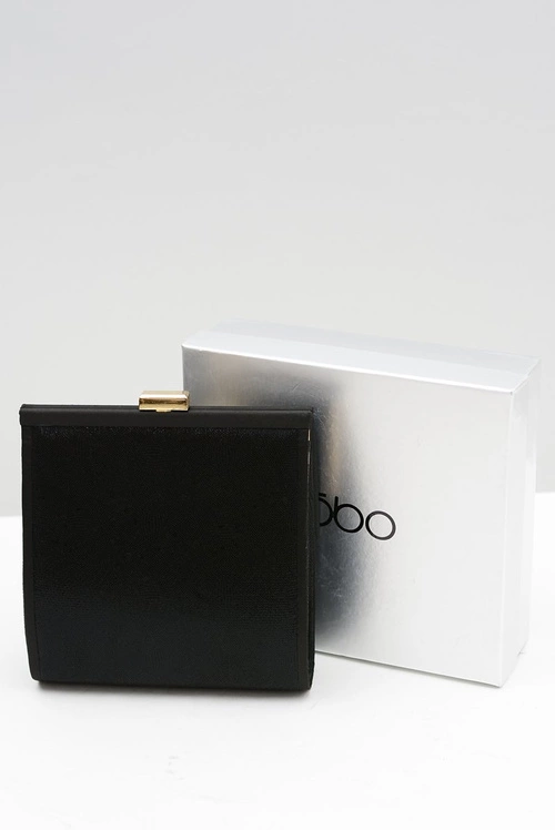 Damska Mała Czarna Torebka Nobo Kokarda