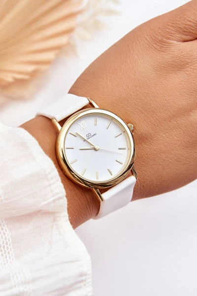 Damski Gumowy Zegarek Giorgio&Dario Biały