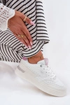 Sneakersy Damskie Na Platformie LEE EMMA WOMEN LOW 50251014.00L Białe 