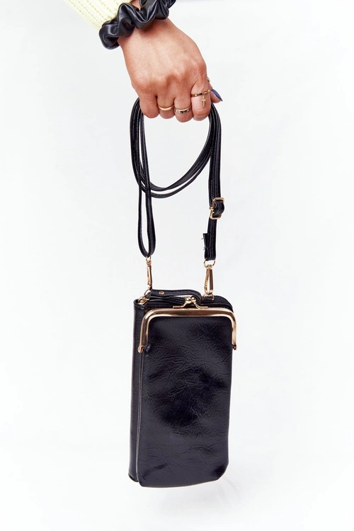 Damski Portfel 2w1Torebka Na Bigiel Selena Czarna