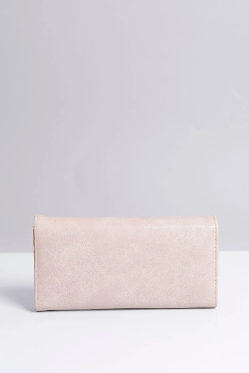 Duży Damski Beżowy Portfel