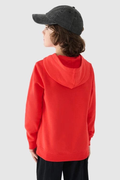 Chłopięca Nierozpinana Bluza Z Kapturem 4F 4FJWMM00TSWSM1292-70S