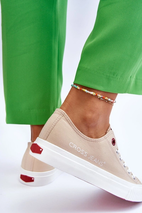 Damskie Trampki Cross Jeans LL2R4070 Beżowe