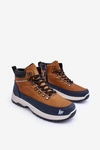 Buty Trekkingowe Męskie Ocieplane Brązowe Westtide