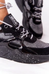 Damskie Sportowe Buty Memory Foam Big Star HH274325 Czarne
