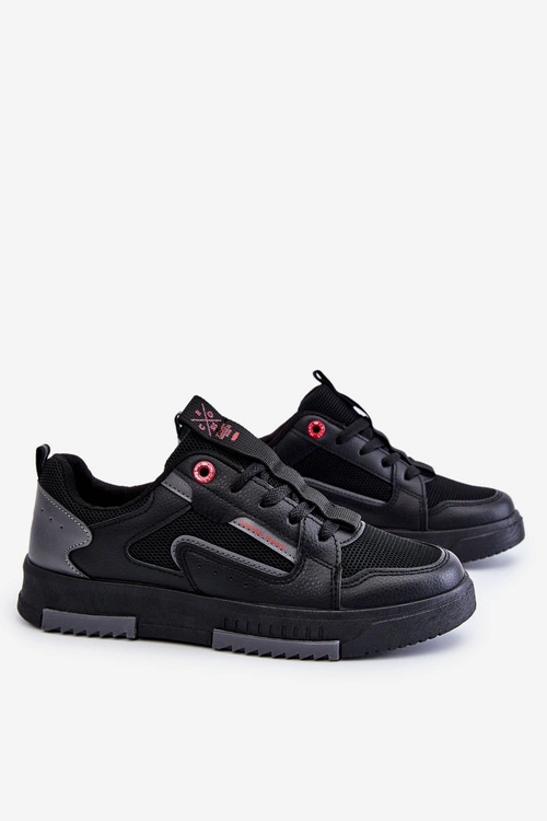 Damskie Niskie Sneakersy Cross Jeans LL2R4012C Czarne