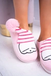Papcie damskie Domowe Jasno Różowe Mashimaro