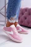 Obuwie Sportowe Damskie Big Star Różowe DD274295