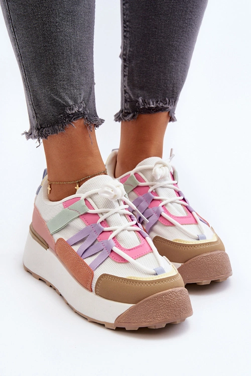 Damskie Buty Sportowe Sneakersy Multikolor Phyrena