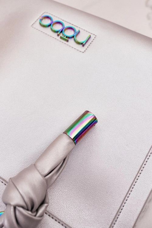 Damska Torba Shopper NOBO NBAG-K1090 Srebrna