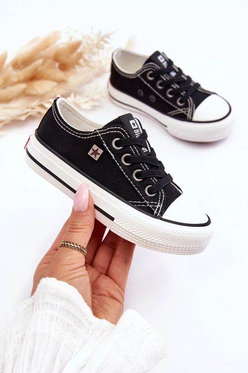 Dziecięce Klasyczne Trampki Big Star DD374163 Czarne