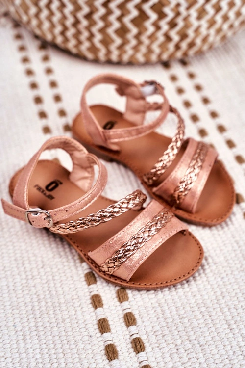 Dziecięce Sandały Champagne Kremo