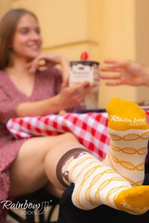 Skarpety Deser TIRAMISU 1 Para Rainbow Socks
