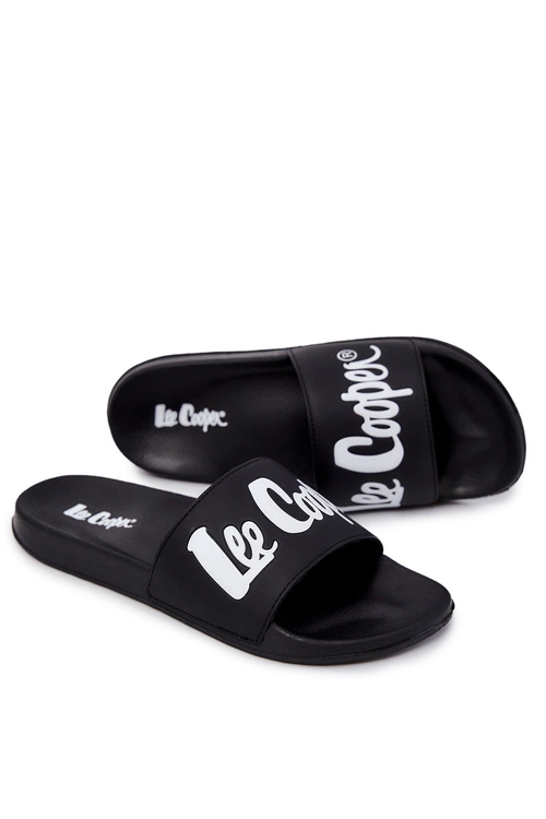 Męskie Klapki Lee Cooper LCW-22-42-1005 Czarne