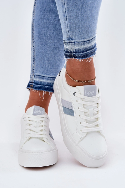 Sneakersy Damskie LEE LAYLA WOMEN LOW 50251003 Białe