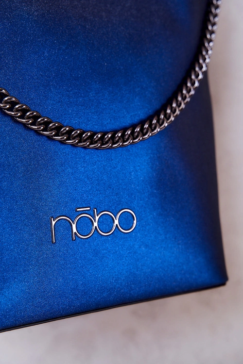 Klasyczna Skórzana Torebka Nobo M1280-C012 Granatowe