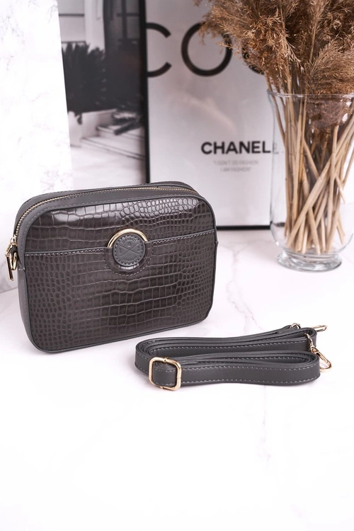 Mała Torebka Damska Listonoszka MONNARI BAG7480-019 Szara