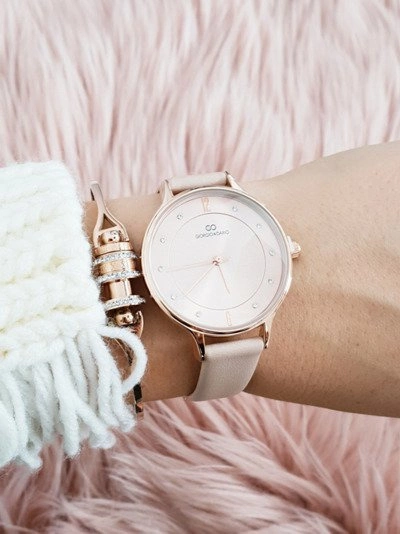 Damski Zegarek Giorgio & Dario Orgeno Beżowy