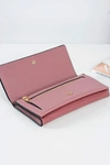 Duży Damski Różowy Modny Portfel
