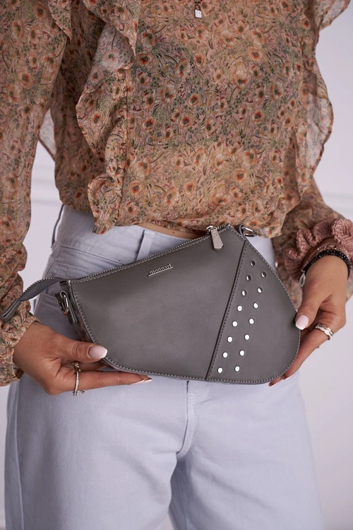 Torebka Damska Kopertówka Monnari Szara BAG9090-019