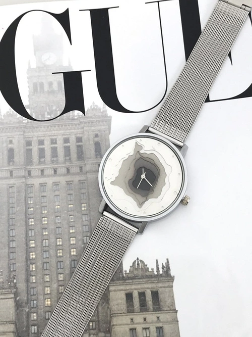 Damski Zegarek Michael John Cratos Srebrny