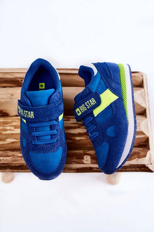Dziecięce Buty Sportowe Big Star KK374007 Niebieskie