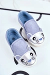 Trampki Dziecięce Wsuwane Z Myszką Niebieskie Candys