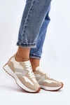 Buty Sportowe Damskie Beżowe Chloette