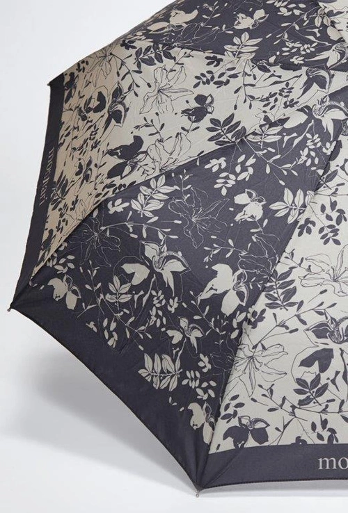 Parasol Składany Monnari UMB0060-M15 Grafitowo-Beżowy