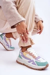 Damskie Modne Buty Sportowe Na Platformie Multikolor Georgette