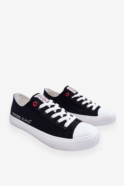 Męskie Trampki Cross Jeans LL1R4023 Czarne