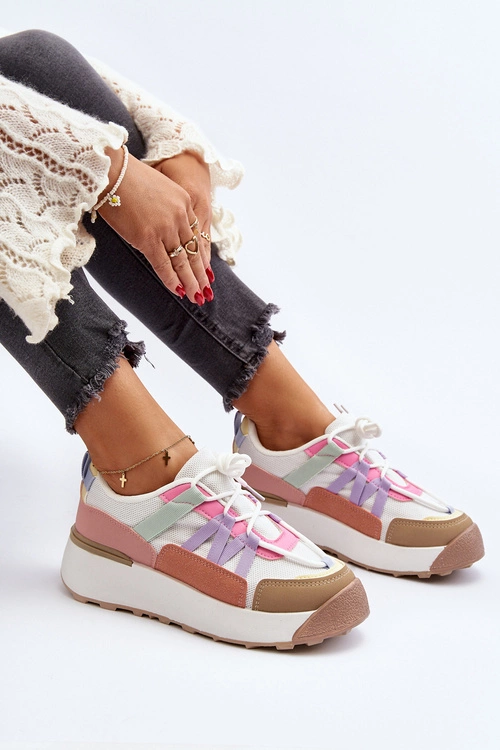 Damskie Buty Sportowe Sneakersy Multikolor Phyrena