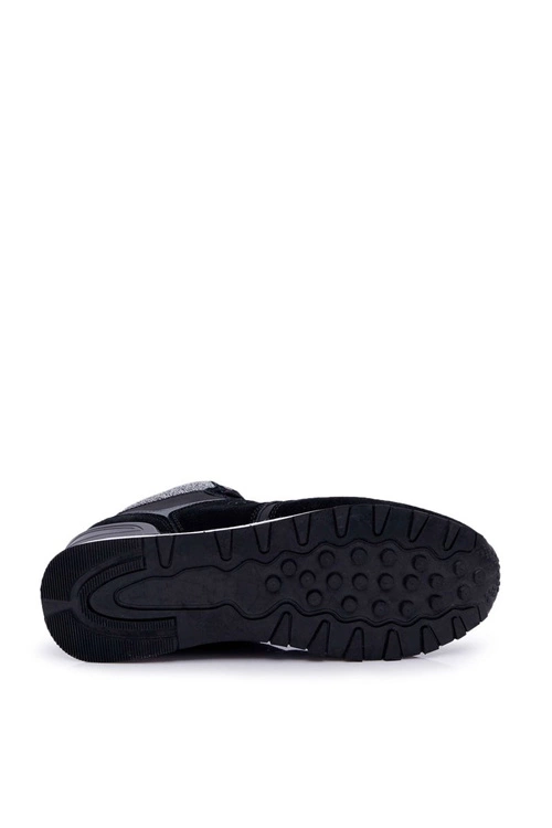 Obuwie Sportowe Męskie Cross Jeans Czarne EE1R4119C