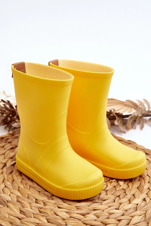 Dziecięce Kalosze Wave Gokids 979 Żółte