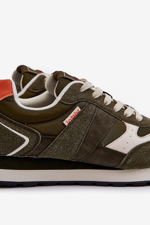 Męskie Sneakersy INBLU IU000005 Ciemnozielone