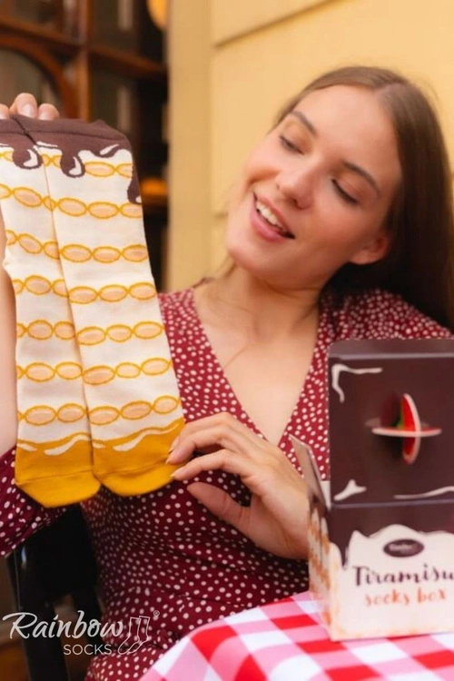 Skarpety Deser TIRAMISU 1 Para Rainbow Socks