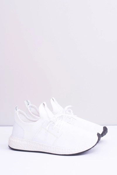 Męskie Białe Obuwie Sportowe Mathieu