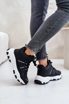 Ocieplane Sneakersy Damskie Big Star OO274A160 Czarne