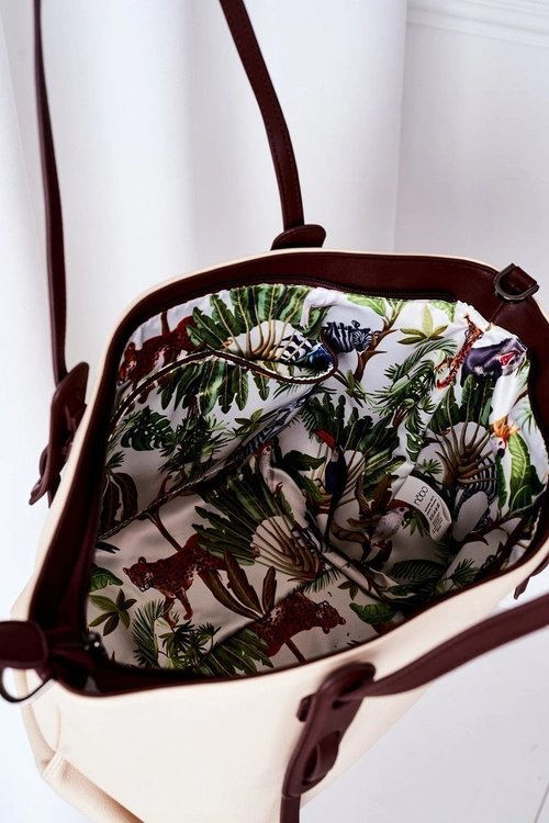 Torebka Shopper Na Ramię NOBO K3180 Jasny Beż