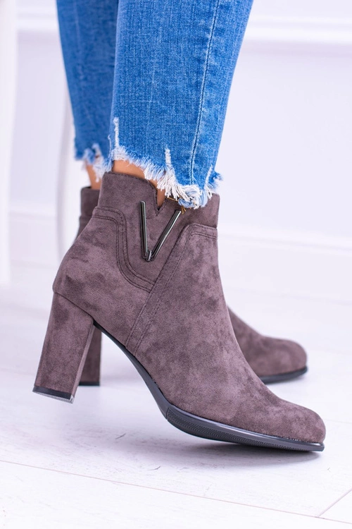 Sergio Leone Botki Na Słupku Coffe Zamsz Valentia