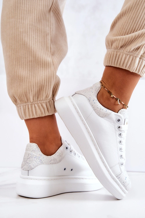 Damskie Buty Sportowe GOE JJ2N4053 Białe