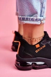 Damskie Sportowe Obuwie Sneakersy Big Star Czarne FF274946