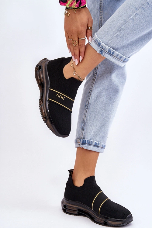 Damskie Wsuwane Sportowe Buty GOE LL2N4032 Czarne