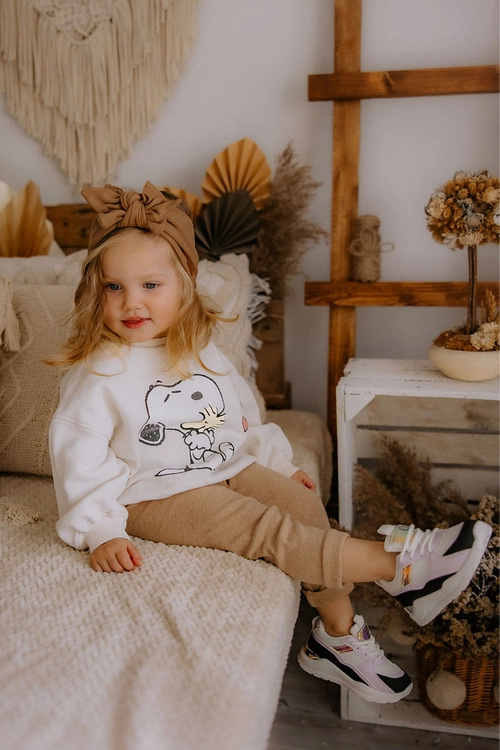 Dziecięce Sportowe Buty Sneakersy Czarno-Fioletowe Game Time